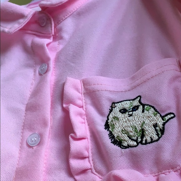 Cute pink cat dress - Picture 3 of 3
